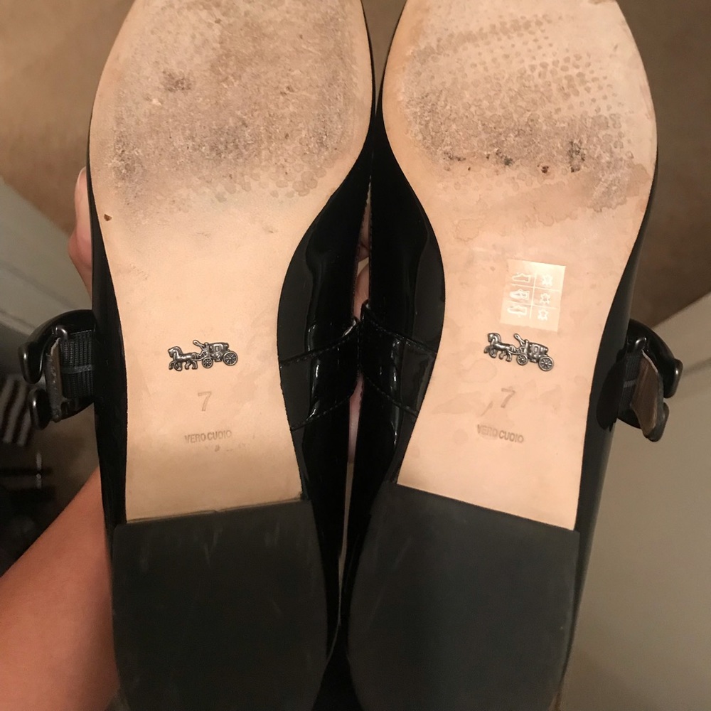 Coach patent flats (more photos)